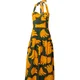 Pineapples Dont Have Sleeves Poletna obleka Senorita Banana bež