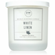 DW Home White Linen dišeča sveča 264 g