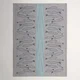 Kuhinjska krpa 50 x 70 cm Ribe, modra