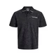 JACK & JONES Majica JCOLogan Inject pegasto črna / bela
