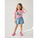 Sinsay - Pamučna majica sa printom Hello Kitty and Friends x Powerpuff Girls - roze