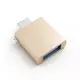 Satechi Type-C v USB-A 3.0 adapter, Gold
