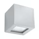Sollux SL.0871 - Zidno svetlo LEO 1xE27/60W/230V sivo