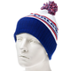 Patagonia Powder Town Beanie park stripe viking blue Gr. Uni