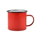 Emajlirana skodelica 360ml rdeča 54163