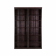 Rjav regal iz masivnega bora 148x223 cm Anita – Storaa