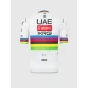 Pissei TADEJ POGACAR WORLD CHAMP REPLICA SHORT SLEEVE JERSEY, maja m.kr kol, bela UAEM01R3