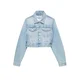 Pull&Bear Prehodna jakna svetlo modra