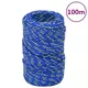Vidaxl vidaXL Jadralna vrv, modra, 2 mm, 100 m, polipropilen