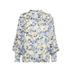 Kaffe Bluza Eva kremna/kamela/marine/svetlo modra