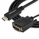 slomart adapter usb c v dvi startech cdp2dvimm2mb črna