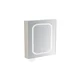 Ogledalo-omarica Simpla 55 LED Cream White