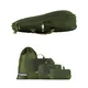 TRAVEL DUDE Potovalna torba Packing Cubes Set 4 Teilig mit Kompression, Packwürfel, Packtaschen Set für Rucksack & Koffer temno zelena
