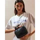 Sinsay - Crossbody torba od veštačke kože - crno