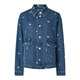 PIECES Bluza PCFlora moder denim/rumena/oliva/bela