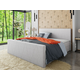 Boxspring krevet Memphis 119 Boxspring, Bračni, Siva, 180x200, Tkanina, Basi a doghePodnice za krevet, 185x216x105cm