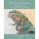 Victorian Christmas Coloring Fun: A Grayscale Adult Coloring Book