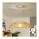 Brilagi - LED luster na sajli CERIA BOHO 1xE27/40W/230V prečnik 70 cm braon