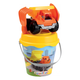 Vedro set za pesek Mojster Miha Écoiffier z avtomobilčkom 5 delov (višina vedra 18 cm) od 18 mes