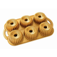 NordicWare Obrazec za šest malih tort BRILLANCE gold