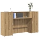 vidaXL Sprejemna miza artisan hrast 180x50x103,5 cm inženirski les