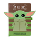Pyramid STAR WARS: THE MANDALORIAN (IM ALL EARS GREEN) NOVELTY NOTEBOOK beležka