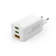 Hama Brzi punjac GaN, 2x USB-C PD, 1x USB-A QC, 65W