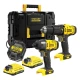 Stanley FatMax V20 Aku kombinirani set 18V, 2 x 2,0Ah SFMCK465D2T