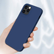 Silikonska futrola za Apple iPhone 13 Pro - Tamno plava KP24992