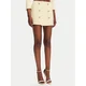 Elisabetta Franchi Mini krilo GO-116-52E2-V420 Rumena Regular Fit