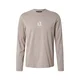 ARMANI EXCHANGE Majica temno bež/bela