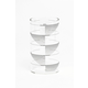 Komplet kozarcev Tre Product Rectangle Stripes 500 ml 4-pack
