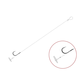 Delphin FLR Quickstop 8cm / 0,22mm / BARB 8 / 6kos