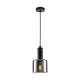 ITALUX PND-65342-1-BK+SG - Luster na sajli SANTIA 1xE27/40W/230V crna