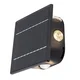 RABALUX Emmen Solarna zidna lampa, LED, IP54, 0.5W, 50lm, Crna