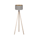 Brilagi - Stojeća lampa VELVET 1xE27/60W/230V bež/siva