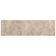 vidaXL Kuhinjska preproga Bež beton 300 x 60 cm 100% poliamid Pralna