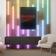 Briloner LED trak Pimp your panel, podaljšek, RGBW, dolžina 2,6 m - Dnevna soba/jedilnica - bela - Plastika
