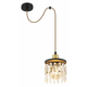 Globo 15533H - Luster na sajli COMMA 1xE27/40W/230V