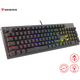 GENESIS THOR 303 gaming tipkovnica, mehanska, RGB LED osvetlitev, Anti-Ghosting, F1 - F12, aplikacija, črna