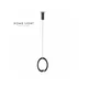 LUNA 261 Visilica, 24W 3000K, Crna