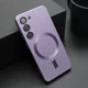 Futrola ELEGANT MAGSAFE za Samsung S911B Galaxy S23 5G purple