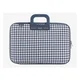 Bombata Torba za laptop Pied de Poule, 15.6, Bela