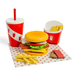 Bigjigs Toys Set Burger in krompirček