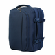 BONTOUR FlexiGo Razširljiv potovalni nahrbtnik, kabinska torba Eurowings/Vueling/Volotea/WizzAir 40x30x20cm, modra