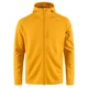 Fjällräven Abisko Grid Fleece pulover s kapuco, gorčično rumena (L)