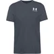 UNDER ARMOUR Funkcionalna majica Heatgear Fitted temno siva/bela