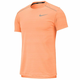 Nike Majice oranžna S Drifit Miler