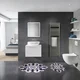 Lessentiel Maison Set 2 prostirke za kupatilo Roze-Teget