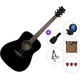 Yamaha FG800 SET 2 Black Akustična kitara
